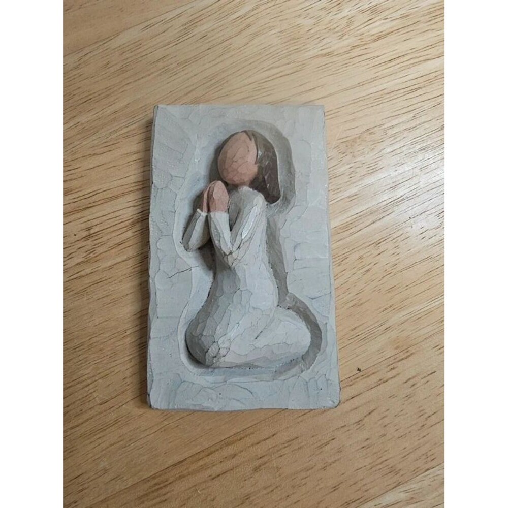 Willow Tree Prayer Susan Lordi 2001 Demdaco Wall Plaque Angel Figurine
